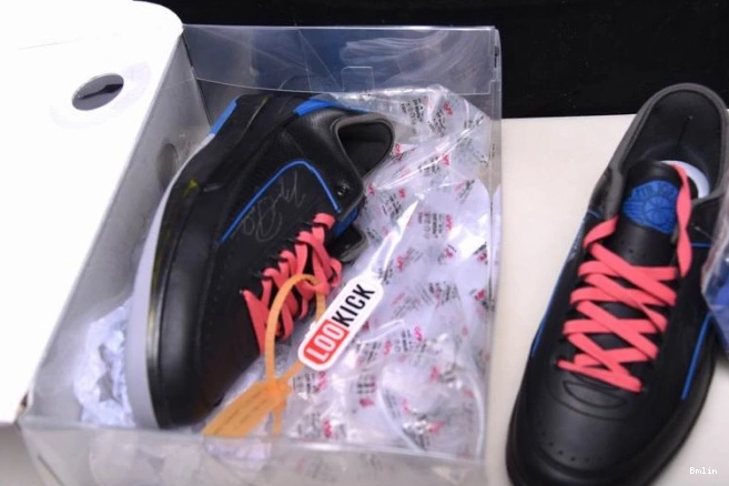 Bmlin Shoes Black Off-White DJ4375-004 Retro Blue Jordan SP Low 2 0727